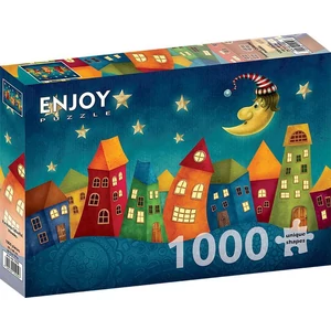 Enjoy Puzzle - 1952 - Fantasy Colorful Houses - 1000 db-os puzzle