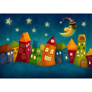 Enjoy Puzzle - 1952 - Fantasy Colorful Houses - 1000 db-os puzzle