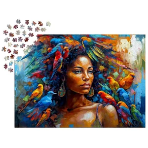 Enjoy Puzzle - 2190 - Feathery Queen - 1000 db-os puzzle
