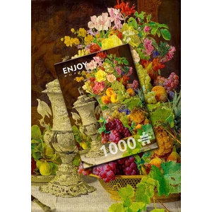 Enjoy Puzzle - 1218 - Ferdinand Georg Waldmuller: Still Life with Fruits - 1000 db-os puzzle