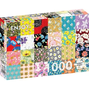 Enjoy Puzzle - 2046 - Floral Patterns - 1000 db-os puzzle