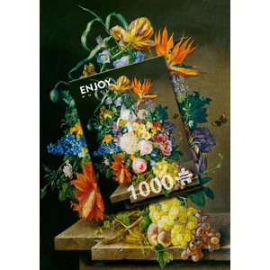 Enjoy Puzzle - 1524 - Flower Piece - 1000 db-os puzzle