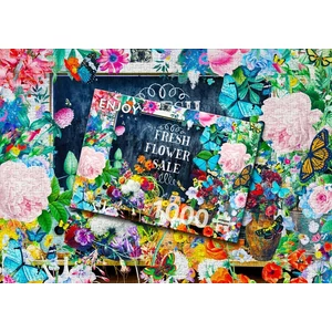 Enjoy Puzzle - 2189 - Flower Sale - 1000 db-os puzzle