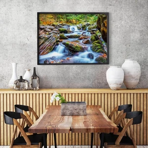 Enjoy Puzzle - 1281 - Forest Stream in Autumn - 1000 db-os puzzle