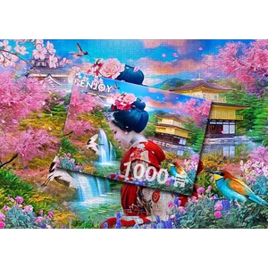 Enjoy Puzzle - 2191 - Geisha Garden - 1000 db-os puzzle