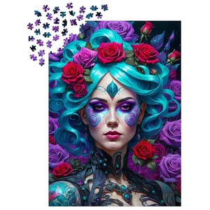 Enjoy Puzzle - 2169 - Gothic Flowers Portrait - 1000 db-os puzzle