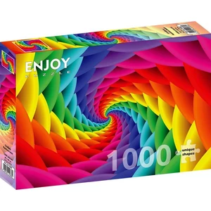 Enjoy Puzzle - 1638 - Gradient Rainbow Swirl - 1000 db-os puzzle