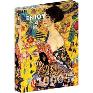 Enjoy Puzzle - 1128 - Gustav Klimt: Lady with a Fan - 1000 db-os puzzle