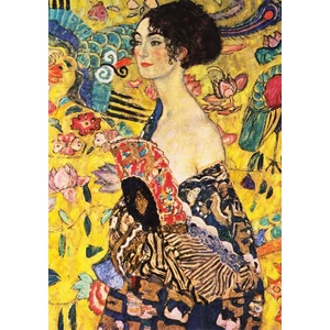 Enjoy Puzzle - 1128 - Gustav Klimt: Lady with a Fan - 1000 db-os puzzle