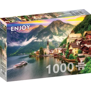 Enjoy Puzzle - 2089 - Hallstatt Town at Sunset, Austria - 1000 db-os puzzle