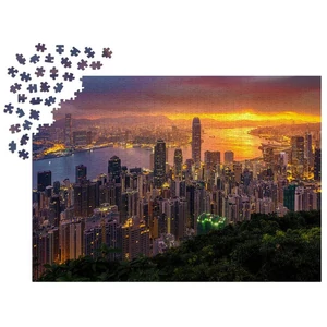 Enjoy Puzzle - 1371 - Hong Kong at Sunrise - 1000 db-os puzzle