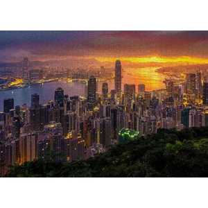 Enjoy Puzzle - 1371 - Hong Kong at Sunrise - 1000 db-os puzzle