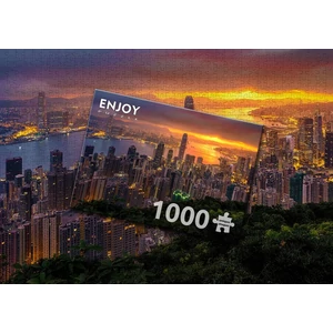 Enjoy Puzzle - 1371 - Hong Kong at Sunrise - 1000 db-os puzzle