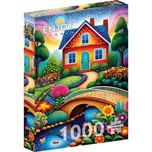 Enjoy Puzzle - 2153 - House of Colors - 1000 db-os puzzle