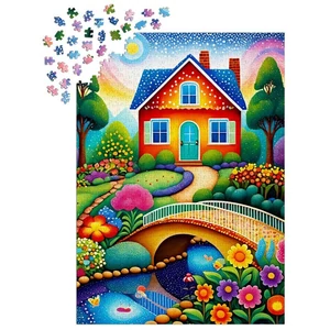 Enjoy Puzzle - 2153 - House of Colors - 1000 db-os puzzle