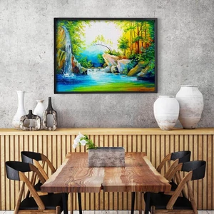 Enjoy Puzzle - 1714 - In the Woods near the Waterfall - 1000 db-os puzzle