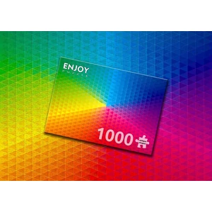 Enjoy Puzzle - 2108 - Kaleidoscopic Rainbow - 1000 db-os puzzle