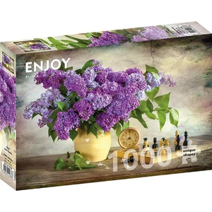 Enjoy Puzzle - 1338 - Lilac and Chess - 1000 db-os puzzle