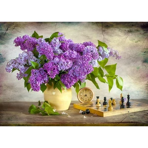 Enjoy Puzzle - 1338 - Lilac and Chess - 1000 db-os puzzle