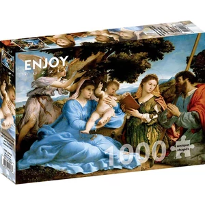 Enjoy Puzzle - 1536 - Madonna and Child with Saints Catherine and Thomas - 1000 db-os puzzle