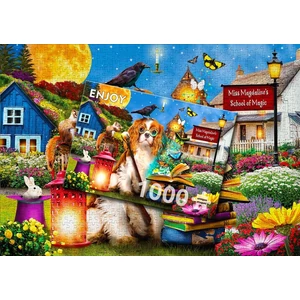 Enjoy Puzzle - 2039 - Magic School - 1000 db-os puzzle