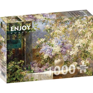 Enjoy Puzzle - 1134 - Marie Egner: In the Blossoming Bower - 1000 db-os puzzle