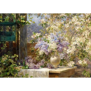 Enjoy Puzzle - 1134 - Marie Egner: In the Blossoming Bower - 1000 db-os puzzle