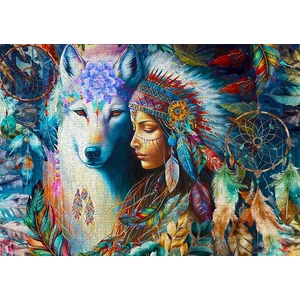 Enjoy Puzzle - 2187 - Native Princess - 1000 db-os puzzle