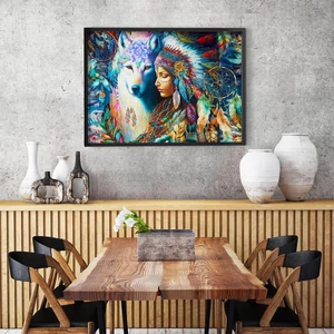 Enjoy Puzzle - 2187 - Native Princess - 1000 db-os puzzle