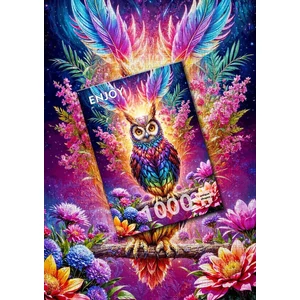 Enjoy Puzzle - 2161 - Neon Owl - 1000 db-os puzzle