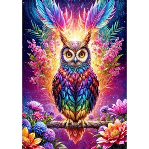 Enjoy Puzzle - 2234 - Neon Owl - 3000 db-os puzzle