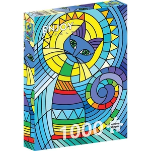 Enjoy Puzzle - 2121 - Ornamental Cat - 1000 db-os puzzle