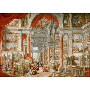 Enjoy Puzzle - 1119 - Paolo Panini: Views of Modern Rome - 1000 db-os puzzle