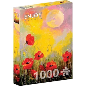 Enjoy Puzzle - 1823 - Poppies in the Moonlight - 1000 db-os puzzle