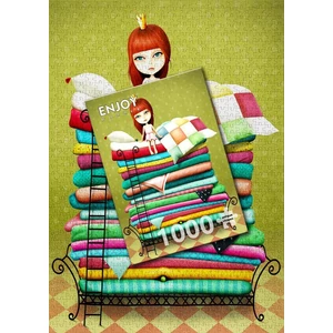 Enjoy Puzzle - 1946 - Princess on the Pea - 1000 db-os puzzle
