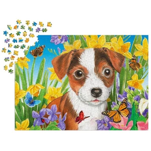 Enjoy Puzzle - 1916 - Puppy Garden - 1000 db-os puzzle