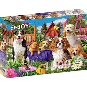 Enjoy Puzzle - 2040 - Puppy Patch - 1000 db-os puzzle