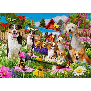 Enjoy Puzzle - 2040 - Puppy Patch - 1000 db-os puzzle