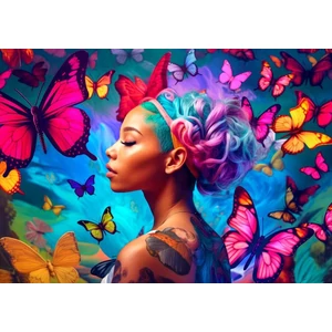 Enjoy Puzzle - 2129 - Queen of Butterflies - 1000 db-os puzzle