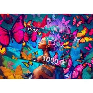 Enjoy Puzzle - 2129 - Queen of Butterflies - 1000 db-os puzzle