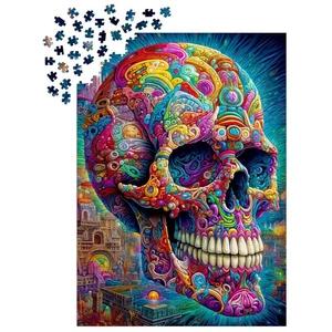 Enjoy Puzzle - 2210 - Quirky Skull - 1000 db-os puzzle