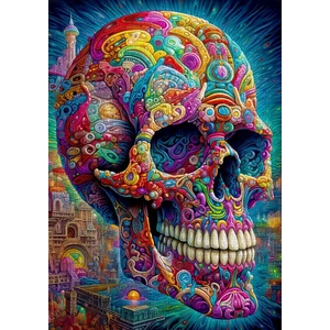 Enjoy Puzzle - 2210 - Quirky Skull - 1000 db-os puzzle