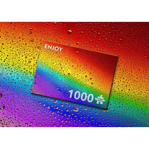 Enjoy Puzzle - 1296 - Rainbow Drops - 1000 db-os puzzle