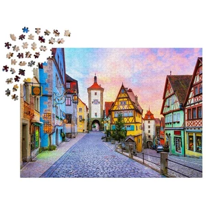 Enjoy Puzzle - 2070 - Rothenburg Old Town, Germany - 1000 db-os puzzle