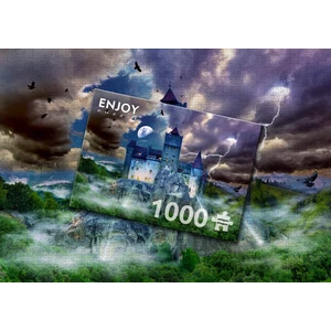 Enjoy Puzzle - 2090 - Scary Dracula's Castle - 1000 db-os puzzle