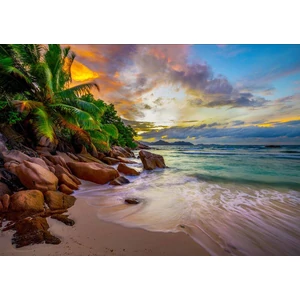 Enjoy Puzzle - 2102 - Seychelles Beach at Sunset - 1000 db-os puzzle
