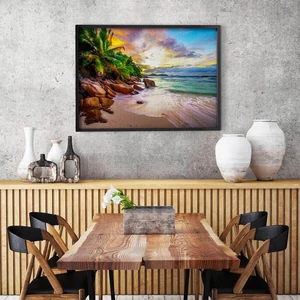 Enjoy Puzzle - 2102 - Seychelles Beach at Sunset - 1000 db-os puzzle