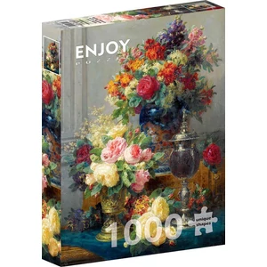 Enjoy Puzzle - 1527 - Spring Flowers with Chalices - 1000 db-os puzzle