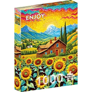 Enjoy Puzzle - 2145 - Sunflower House - 1000 db-os puzzle