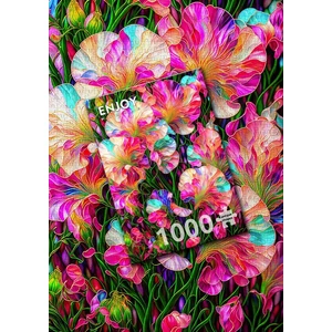 Enjoy 2330 - Sweet Peas Stained Glass - 1000 db-os puzzle